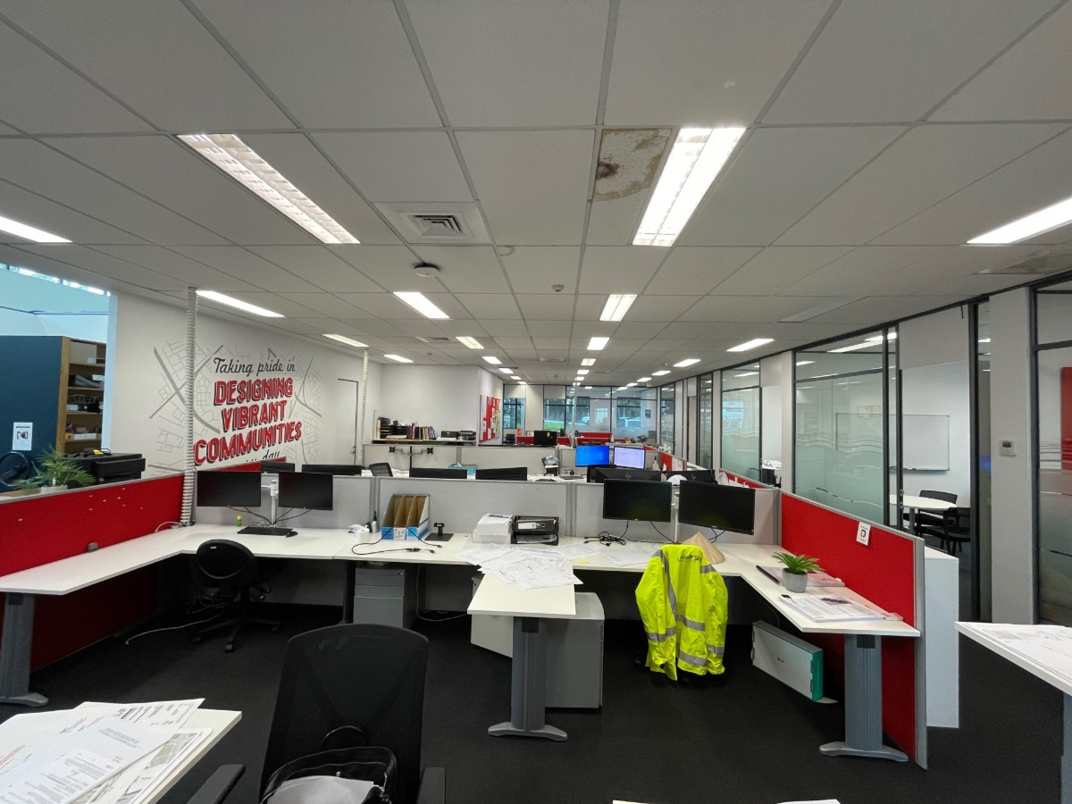 Modern Office Shared Space.