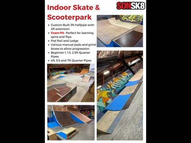 Indoor Skatepark and Basketball Court image 5