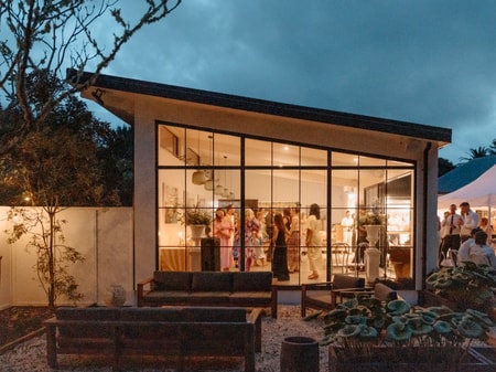 Boutique venue tucked away in Matakana