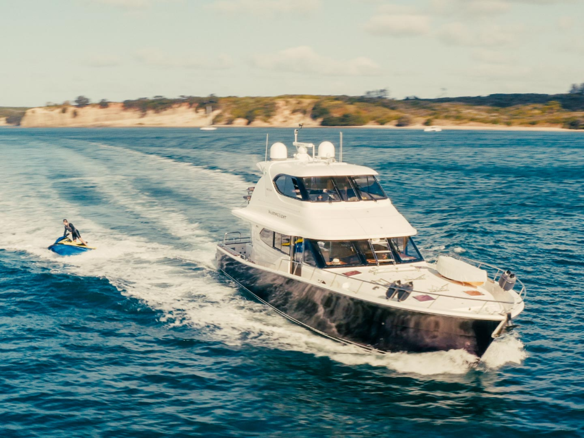 Wasting Light Charter Boat