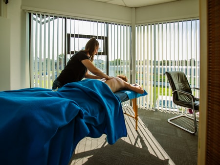 Private room above gym facility 