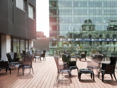 Mövenpick Hotel Open Air Deck 