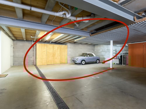 Covered car parking - the Crescent Roseneath