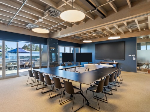 Corporate Function Space In Waterfront Hangar