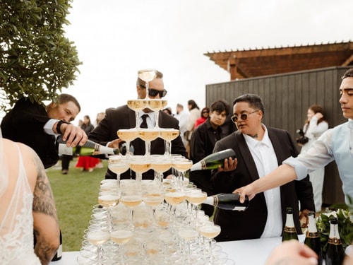 Champagne Towers New Zealand