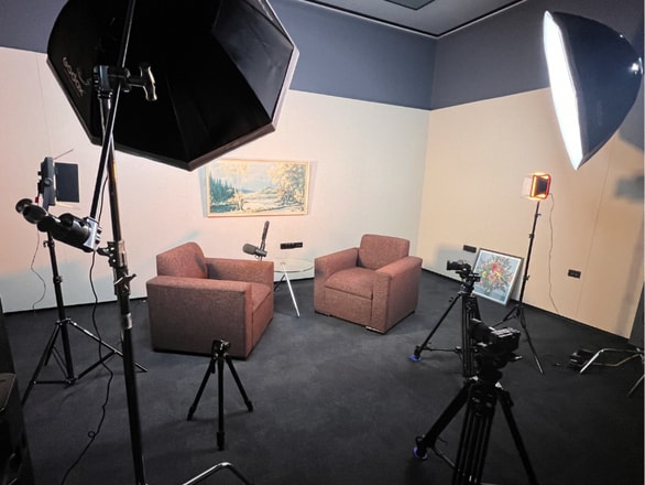 Brand New Podcast Studio - Video and Audio