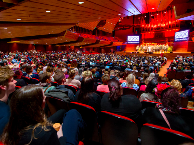 Multiple Character Large Scale Meeting Spaces image 1