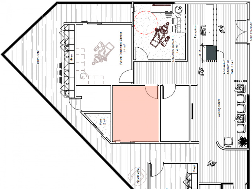 CONSULTING ROOM FOR RENT – $100/DAY INCLUDING image 1