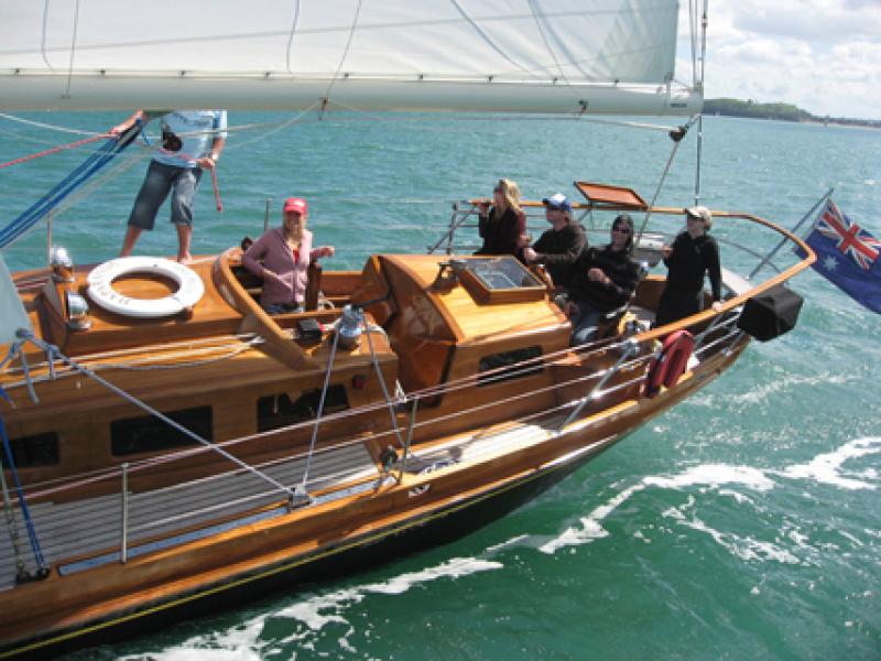Boat for Charter in Auckland - 70ft Classic Schooner image 2