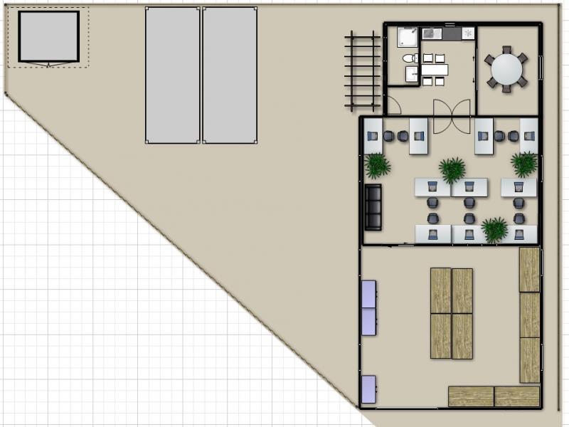 Shared workshop and office space with parking image 1