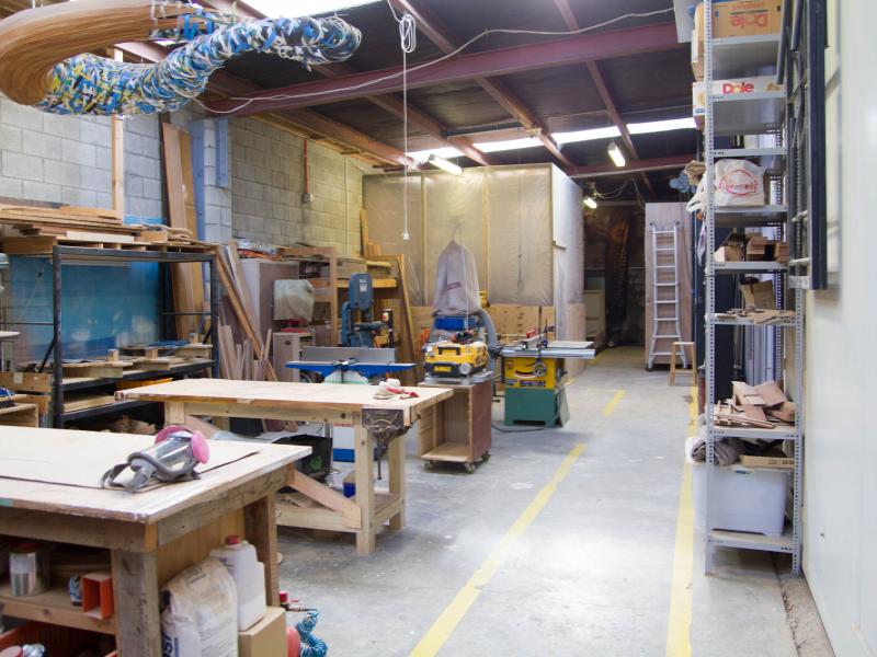 Wellington Wood Workshop Space Available image 1