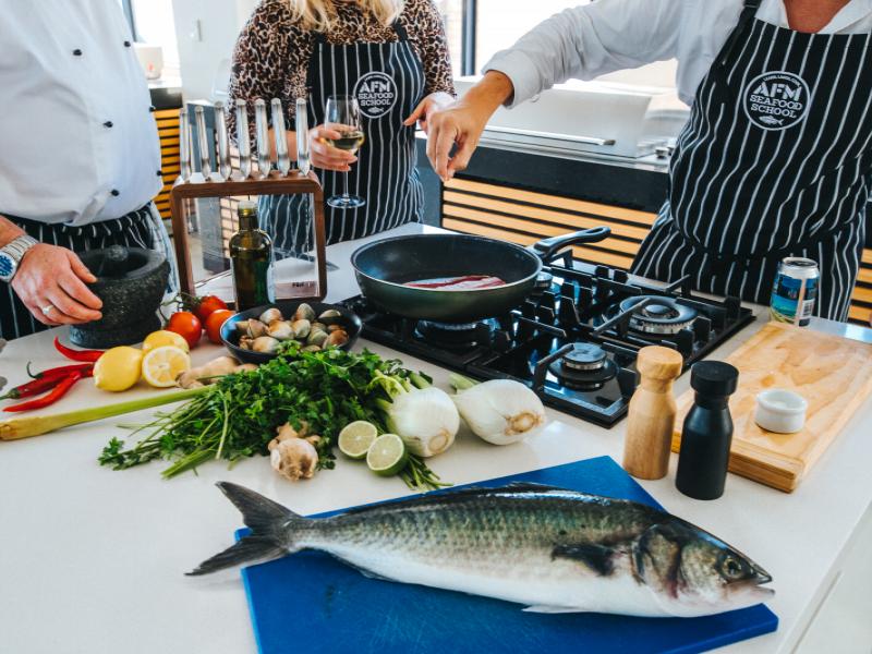 Stunning Seafood School Kitchen image 2